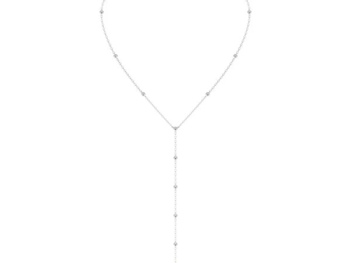 Diamond necklaces manufactured by Vesta Jewelry for brand programs